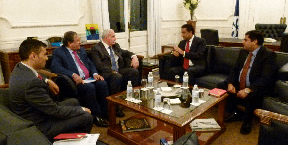 Palestinian Minister of Foreign Affairs Visit