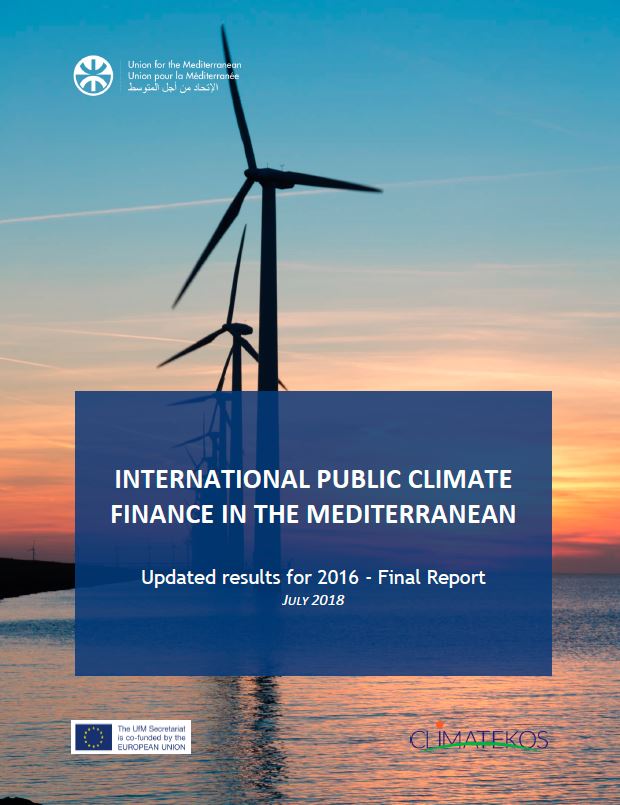 International public climate finance in the mediterranean - Union for ...